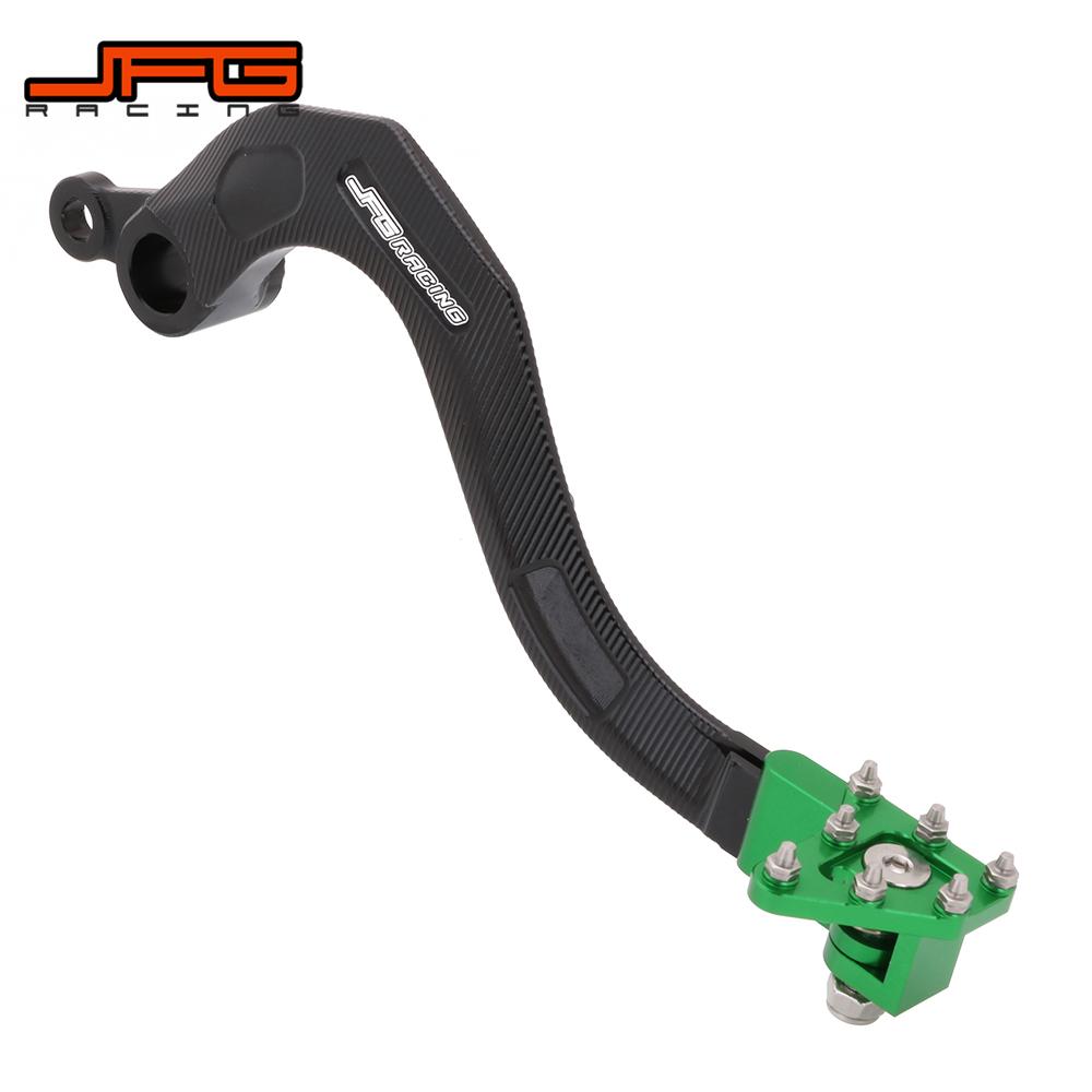 Motorcycle CNC Shifter Shift Rear Foot Brake Pedal Lever For KAWASAKI KX250F 2009-2018 KX250 -