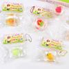Crystal Ice Jelly Squeeze Toy TPR  Soft Fruit Stress Reliever Mud Texture Fidget Sensory Toy for Party Game Relaxation Tool
