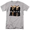 Friends Cast In Black Licensed Adult T-Shirt