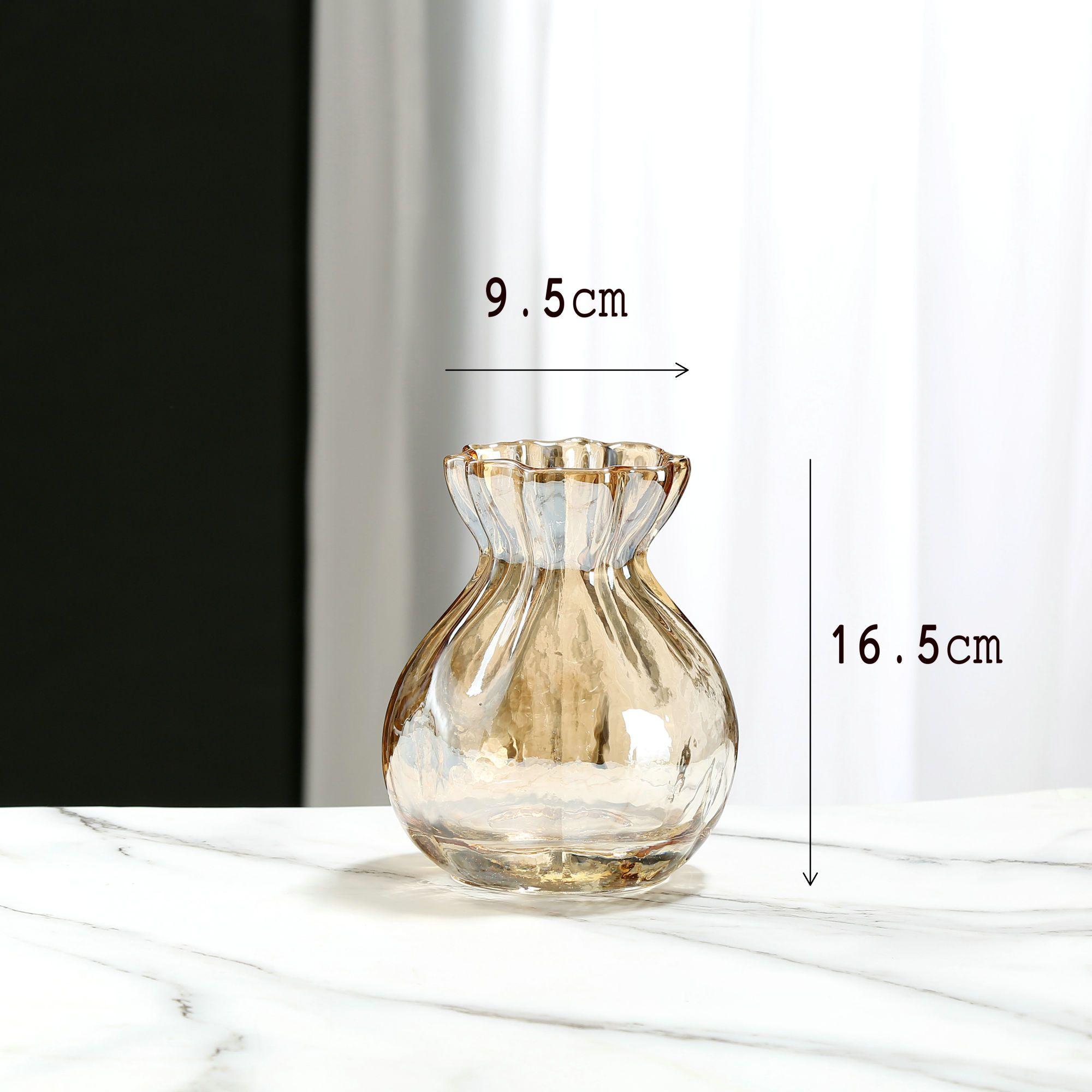 

Ваза Стеклянная ваза Украшение дома Украшения Цветочная композиция Ваза для цветов A-4