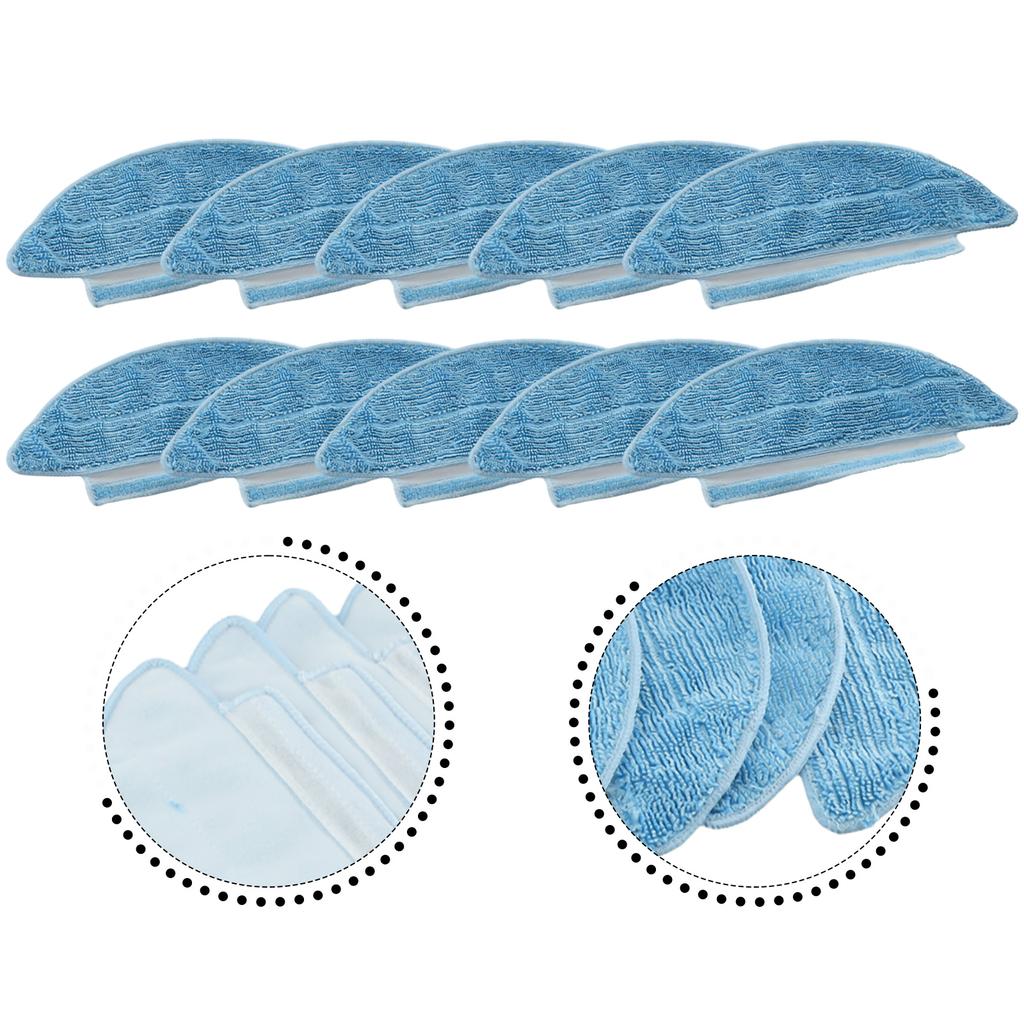 4/10 Pack Mop Cloth For Conga 7490 Eternal Genesis Robot Household Supplies Cleaning  Vacuum Parts  Accessories