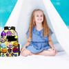 Girls Backpack Primary School Student Backpack Printed Children's Bag Shoulder Bag Pencil Case Three-piece Set
