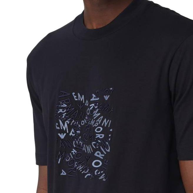 Emporio Armani T Shirt Men's Marine Blue 3D1TG3-1JPZZ-09R1