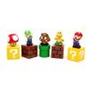 Super Mario 5pcs Bros Pvc Action Figures Decoration Game Mushroom Toys Kid Gifts