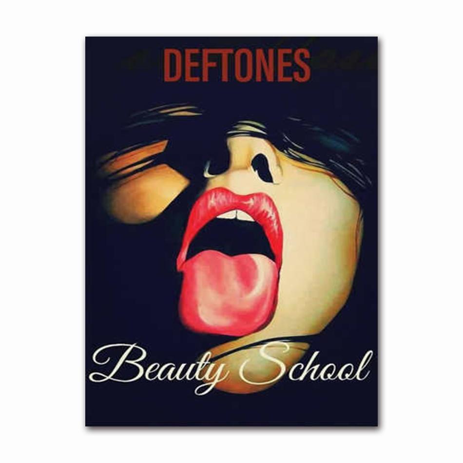 Deftones Wokalista Muzyka Album Płótno Malowanie Sztuka Nowoczesna Plakat Popularny Zespół Vintage Druk Obrazy Ścienne do Dekoracji Salonu