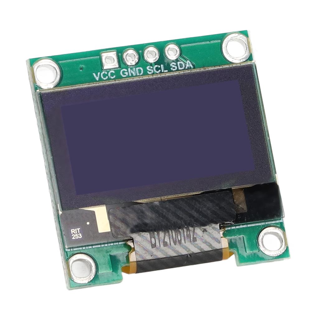 0,96 Zoll Anzeigebildschirm I2C-Schnittstelle Organisches Leuchtdiodenmodul mit 4-Pin-Stiftleiste