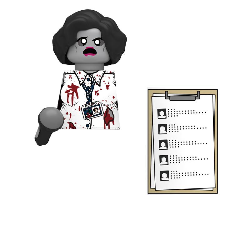 

Хоррор Хэллоуин Военный Ходячие мертвецы Солдат Фигурки Экшн Конструктор Армия Пехота Шлем Оружие Кирпичики Детская Игрушка Подарок