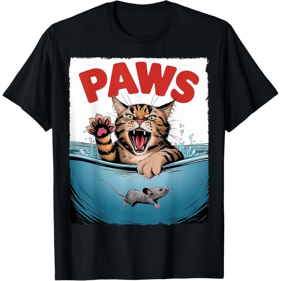 Parody Cat Mouse Kitten Gifts For Cat Lover Cat Mom Cat Dad T-Shirt for Men Women Kids XXXXXL чёрный