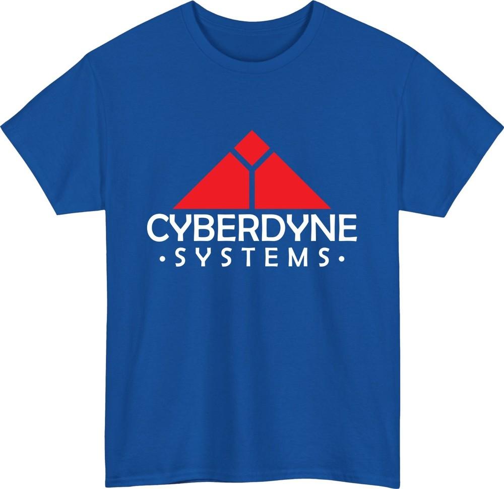 Cyberdyne Systems T-Shirt Terminator Sci-Fi Logo Retro 80er Geek Skynet Geschenk Top