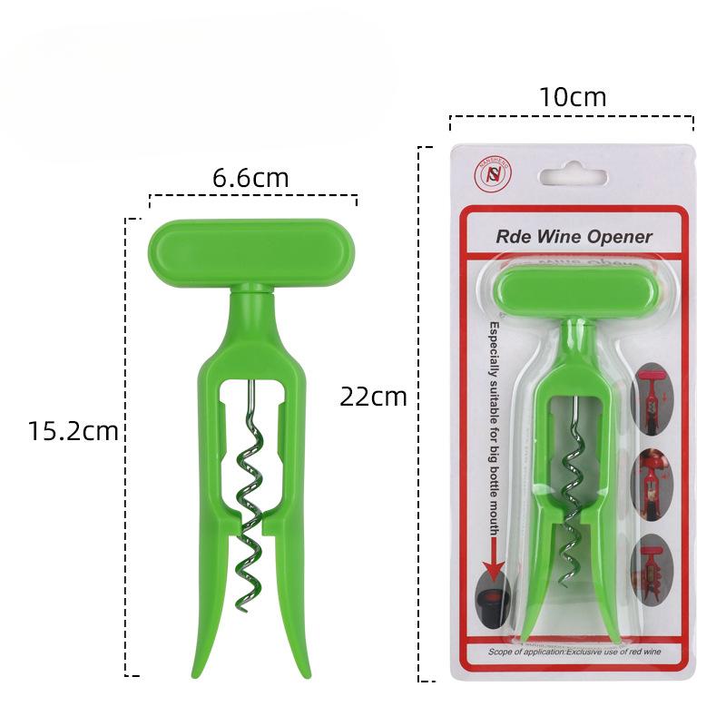 

Wine Opener Beer Screwdriver Multi-functional Wine Opening Tool for Home Use Bottle opener (green)