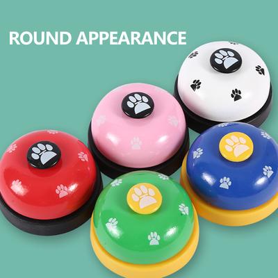 Pet Training Bell The Dog Claw Prints Pet Reaction Training Bell Pet Intelligence Plaything