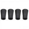 Stay Safe On Your Hiking Trip with Rubber Trekking Pole Tip Covers 2/4Pcs