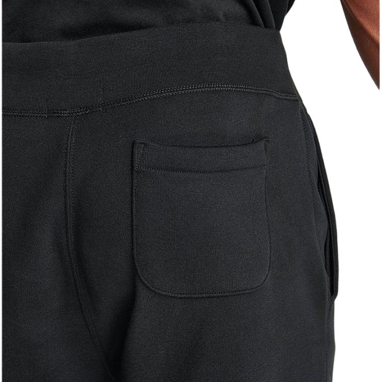 Polo Ralph Lauren Solid Color Drawstring Cuffed Knit Joggers Men bottoms Black 710600105-001