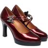 Fashion Brand Shoes Thick Heel Ladies Pumps Patent Leather Pointed Toe Women's Shoes Spring Autumn Fashion Party Office Lady Shoes