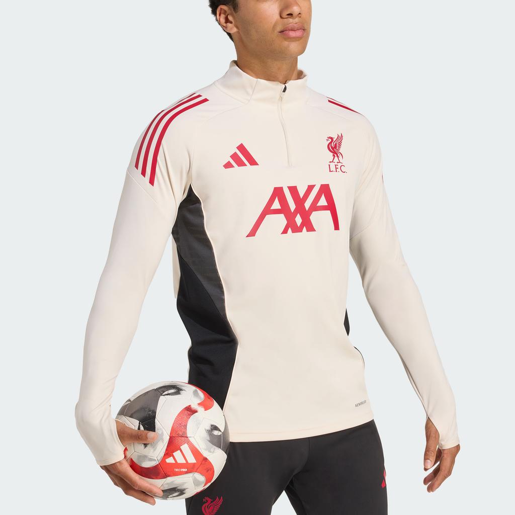 Adidas Aeroready Liverpool Fc Tiro 25 Konkurranse Topp Hurtigtørkende Slim Fit Langermet Fotballskjorte Herre topper JV6569