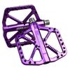 WALGUN Mtb Bicycle Pedals CNC Titanium Alloy Axis Road MTB Bike Pedals DU Bearings Non-slip 110*105mm Single 181g Cycling Parts