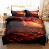 3D Digital, Planet, Space, Earth, Bedding Four-Piece Three-Piece Set Of Sheets