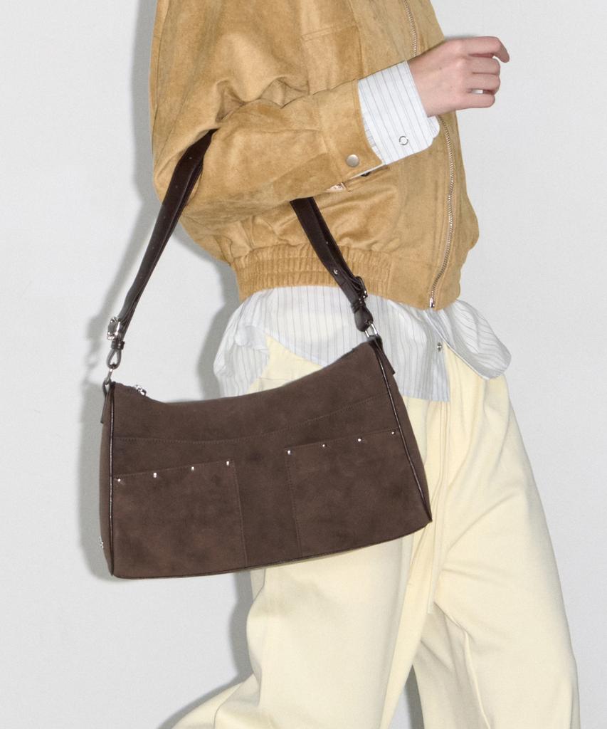 Fennec Bash Bag - Suede Brown