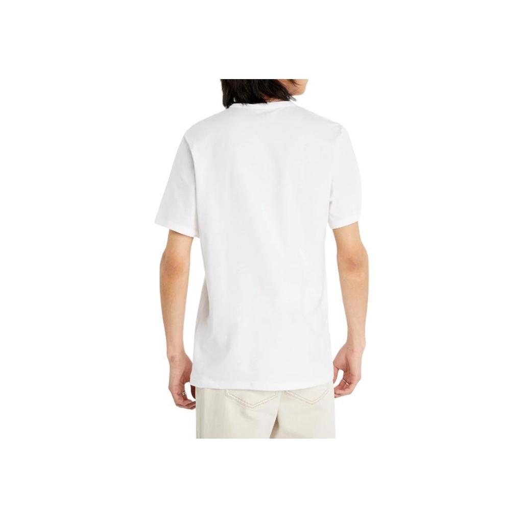 Calvin Klein Letter Print Casual Crew Neck Short Sleeve Regular T-Shirt Men T-Shirts White NM1903E-KLR
