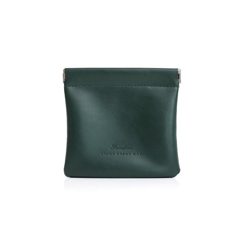 

Портативный мини-кошелек для мелочи для хранения помады и кабеля для передачи данных с автоматической затяжкой