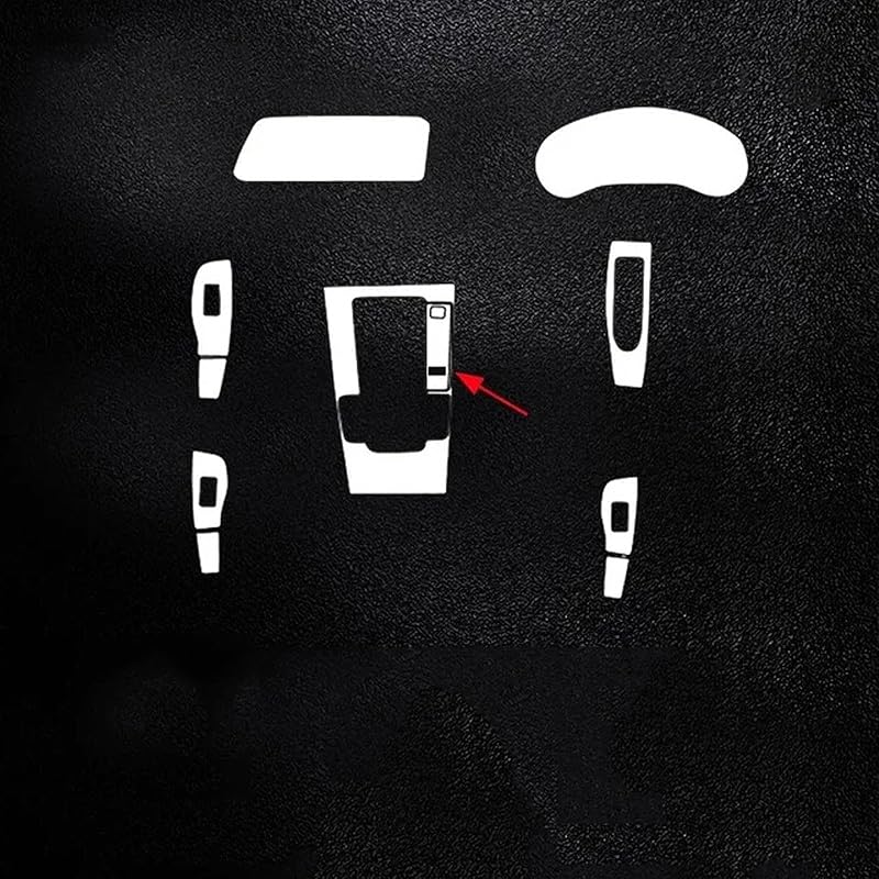 Passend für Mazda 3 Axela 2018-2024 Auto Innenraum Autotür Mittelkonsole Gangschaltung Navigation Transparent TPU Schutzfolie