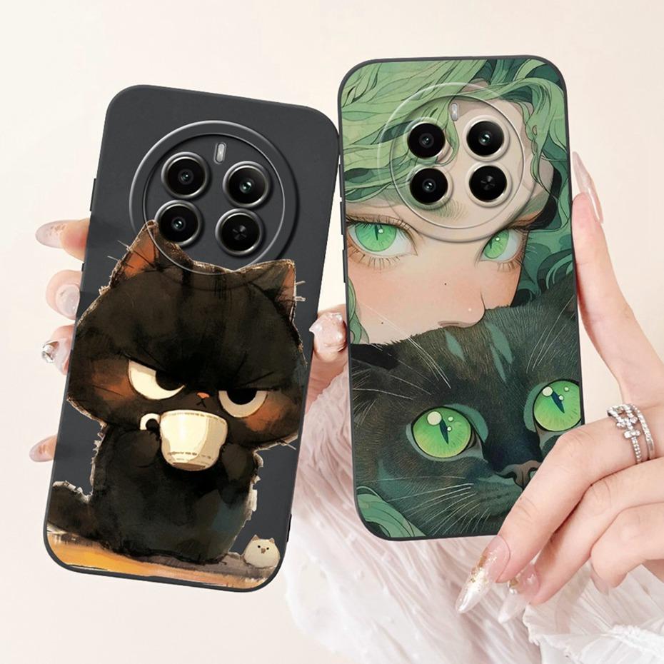 2025 New For Realme 12 Pro+ 12Pro 5G Lens Protective Phone Case For Realme 12 Pro Plus 5G Cute Pattern Soft Silicone Cases