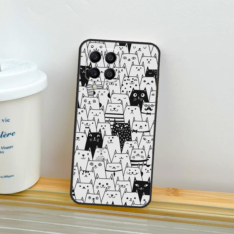 Funny Cat Collage Case For Samsung Galaxy M14 M54 M34 M13 M15 M36 M55 M35 M56 M16 M31 M11 M53 M12 M32 M52 M06