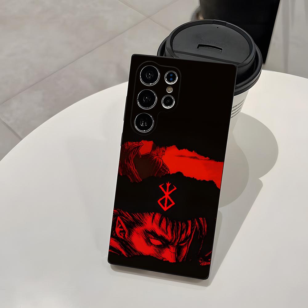 Berserk Comics Cool Phone Case For Samsung A25 A13 A33 5G A54 A36 A35 A56 A52 A14 Shockproof Soft Cover