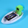 Wind-Powered Boat DIY Kit: Handmade Science Experiment for Primary School Students