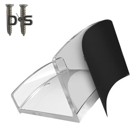Cowboy Hat Wall Hook Adhesive Screw Mount Heavy Duty Acrylic Multifunction Wide Brim Cowgirl Hat Hanger Organizer Display Rack