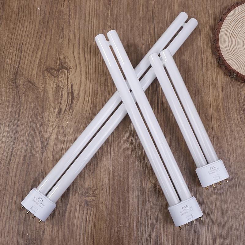 Fluorescent Tube 18W 24W 36W Energy Saving Lamp Cfl 4 Pins Twin-Tube Energy-Saving Light Bulb H Tubes White