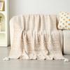 Bohemian Style Knitted Throw Blanket Sofa Bed Office Nap Cozy Lightweight Acrylic Warm