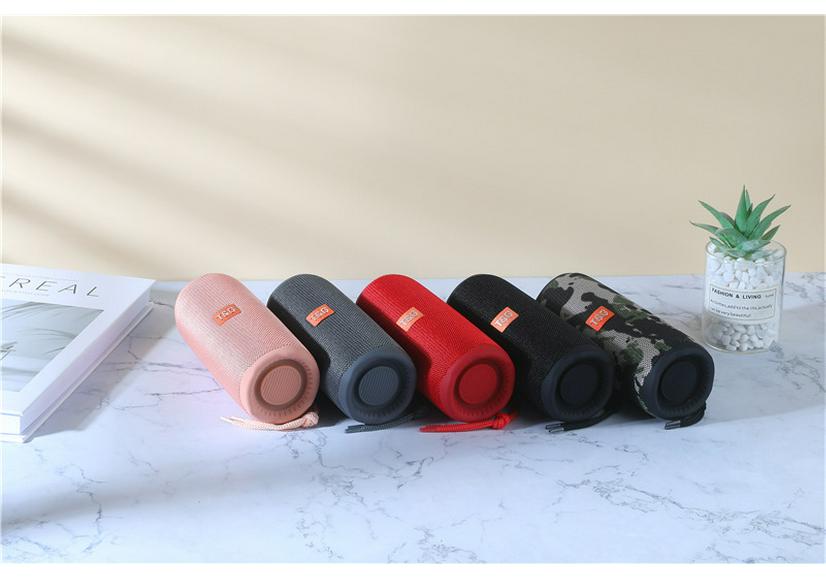 TG365 Outdoor Colorful Bluetooth Subwoofer: Dual Speaker Portable Gift