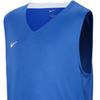 Nike Logo V-Neck Comfortable Sleeveless Basketball Jersey Kids Jerseys Royal-Blue White HF0698-463