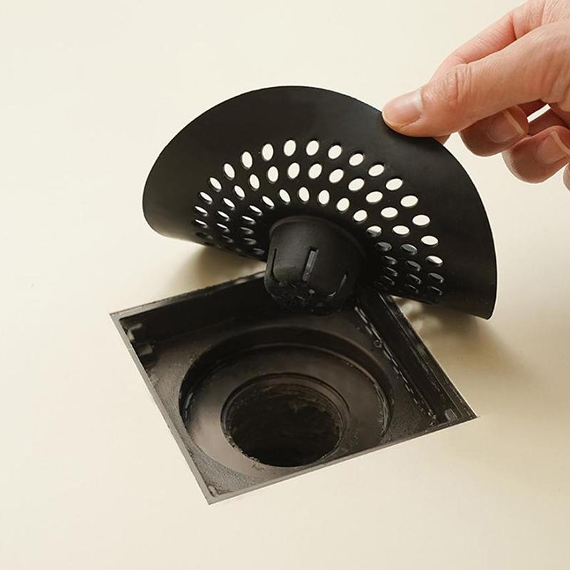 1 szt. Silikonowy Filtr do Odpływu Podłogowego Łapacz Włosów Sitko do Odpływu Z Otworami Odpływowymi Do Odpływu Prysznicowego w Łazience Sitko do Zlewu Kuchennego