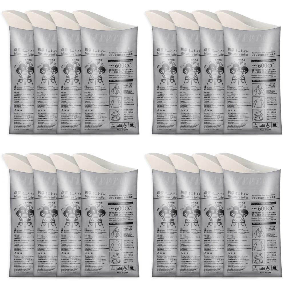 Notfall-Urinbeutel für den Außenbereich Einweg-Reise-Mini-Mobiltoilette Tragbarer Urinbeutel Männer Frauen Pipi-Beutel Kinder Erbrochenes-Beutel