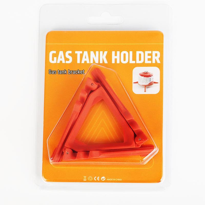 2-User Outdoor Tripod Gas Tank Stand with Multi-Spec Compatibility