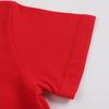 2025 Kids' Elastic Cotton Polo T-Shirts: Summer Short-Sleeve Solid Colors for Boys & Girls, Small & Medium Sizes.