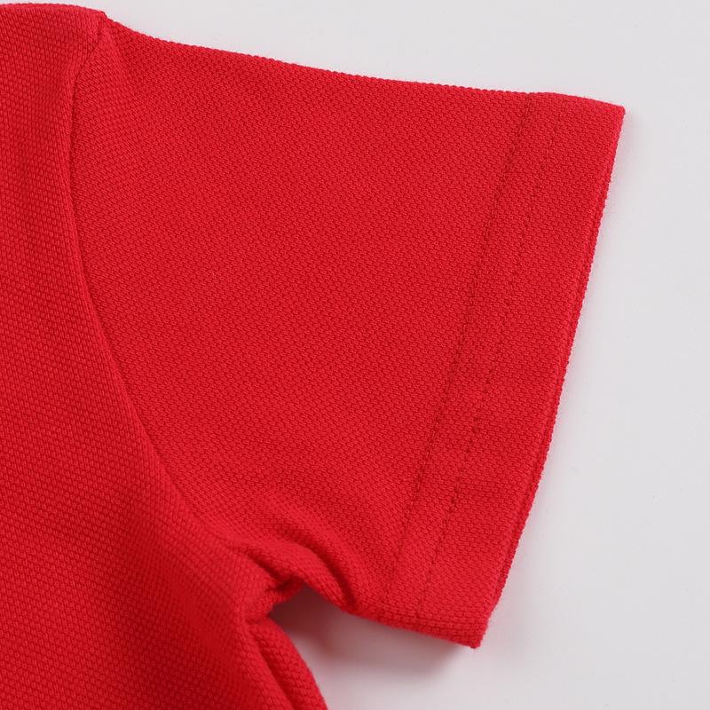 2025 Kids' Elastic Cotton Polo T-Shirts: Summer Short-Sleeve Solid Colors for Boys & Girls, Small & Medium Sizes.