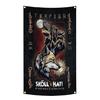 90X150Cm Norse Mythology Flag Mjolnir Yggdrasil World Tree Tapestry Polyester Digital Printing Banner Garage Wall Art Decoration