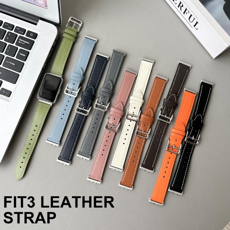 Elegant Leather Band for Smartwatches Stylish Leather Wristband Classical Leather Smartwatches Strap for Smartwatches