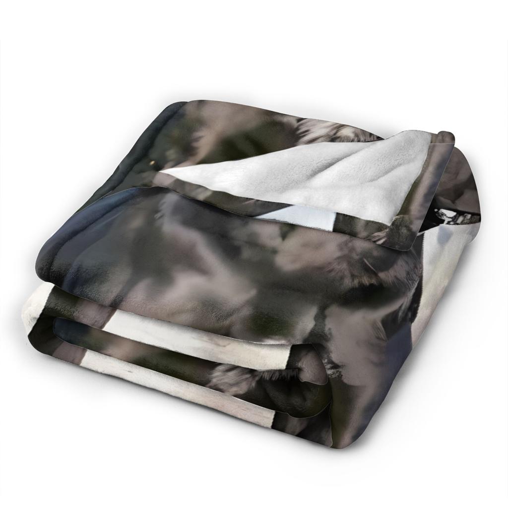 Coperta di Flanella Cane Corso Morbida Calda Plaid per Soggiorno Campeggio Comodo Copriletto Copri Divano Letto