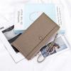 Ladies Zipper Wallet Lightweight Top Grain Leather Wallet Wristlet Clutch Wallet Top Grain For Shopping Dating Evening Events