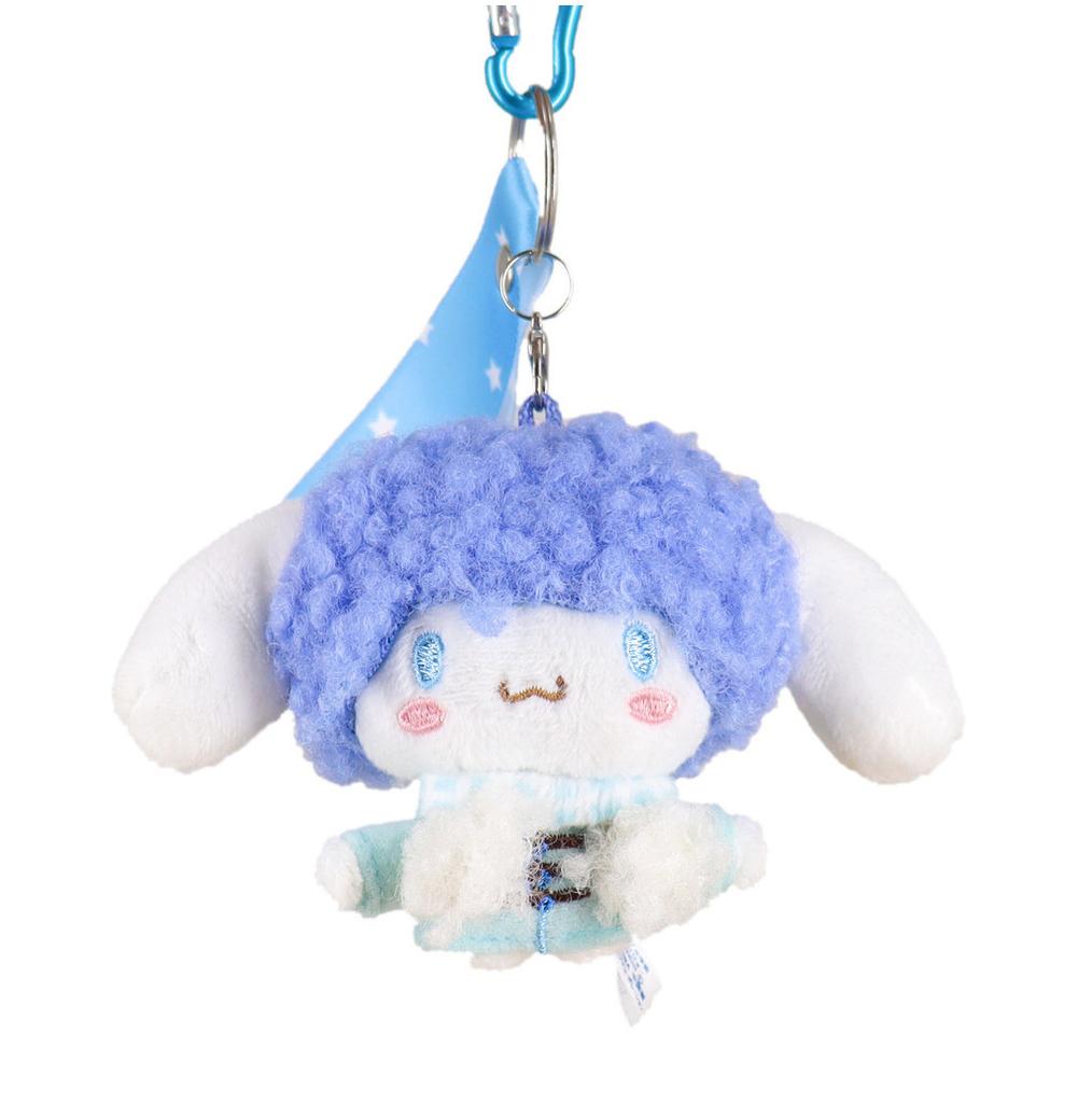 Cute Japanese Style Cartoon Plush Toy Keychain Soft Cinnamoroll Bag Accessory