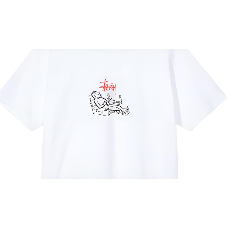 Stussy T-Shirts Unisex Crew Neck Moderate 1904388