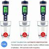 5-in-1 Electronic PH Meter, Measure Ph & TDS & EC Salinity & Temperature Water Quality Tester, LCD Display and Reading Accuracy, for Drinking Water, A
