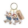Sunstar Stationery Sanrio Character Retro Sanrio Vaudeville S8348189 Keychain, Acrylic, Characters, Duo,