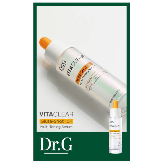 [NEW] Dr.G Vita Clear Gluta Shot 10+ Multi Toning Serum, 30mL