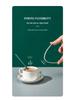 PLA Three-Hole Coffee Stirrer: Disposable, Individually Wrapped, Hot Drink Three-Pronged Straw.
