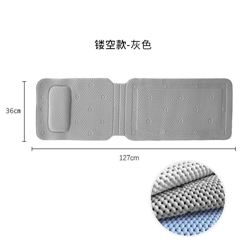 

Нескользящий коврик для ванной комнаты, 3D сетчатые слои, подушка для ванны с подушкой, ПВХ, дышащая, складная, спа-подушка для тела, подушка для ванны